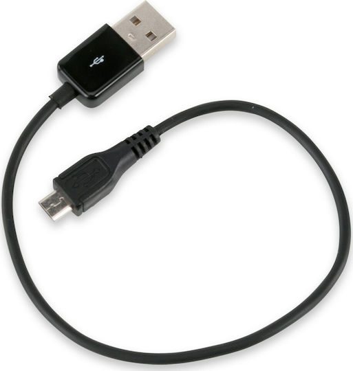 Ansmann 0.15m Regular USB 2.0 to micro USB Cable (1700-0013)