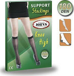 Johns Graduated Compression Calf High Socks Compression Class 1 Lama