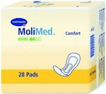 Hartmann MoliMed Comfort Mini Unisex Incontinence Pad Normal Flow 2 Drops 28pcs