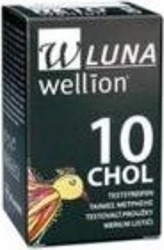 Wellion Medical Consumables 10pcs Luna CHOL