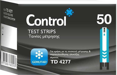 Cgluco-Rx Control TD-4277 Ταινίες Μέτρησης Σακχάρου 50τμχ