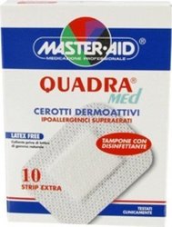 Master Aid Quadra Med Αυτοκόλλητες Γάζες 78x20m...