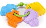 Green Toys Teething Rattle made of Plastic for 0 m+ 1pcs