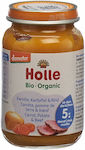 Holle Babykost-Glas Veal, Potato & Carrot in Jar Glutenfrei für 4m+ 190gr