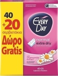 Every Day Extra Dry Normal Proteze pentru chiloți 40 buc & 20 buc