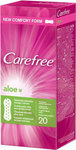 CareFree Cotton Feel Normal Aloe Slipeinlagen für Normaler Fluss 2 Tropfen 20Stück