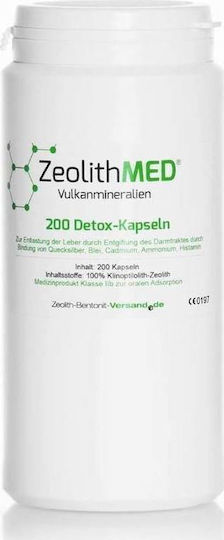 Zeolith-Bentonit-Versand Med Detox Special Food Supplement 200 caps