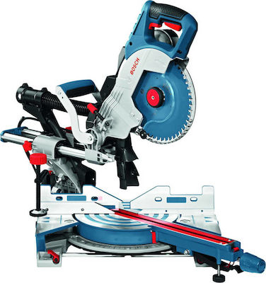 Bosch GCM 8 SDE Professional Electric Miter Saw Sliding with 1600WPower, Cutting Disc with a Diameter of 216mm & 5000rpm Cutting Speed