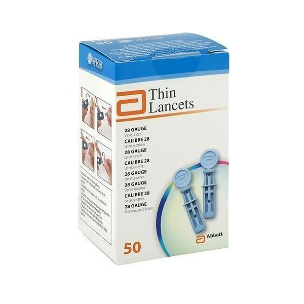 Abbott Thin Lancets Σκαρφιστήρες 50τμχ Skroutz.gr