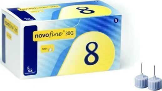 Novo Nordisk NovoFine Insulin 30G x 8mm 100Stück
