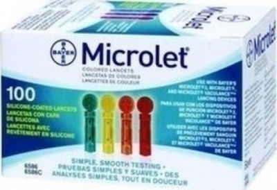 Bayer Microlet Colored Kanülen 100Stück