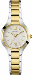 Bulova Classic Ρολόι με Μεταλλικό Μπρασελέ σε Χρυσό χρώμα