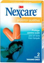 3M Nexcare Ohrstöpsel Protetor Auditivo 2Stücke