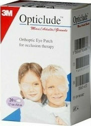 3M Opticlude Οφθαλμικά Επιθέματα για Παιδιά σε Λευκό χρώμα 8.2x5.7cm 20τμχ