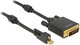 DeLock Kabel DVI-D-Stecker - Mini-DisplayPort-Stecker 2m Schwarz (83726)