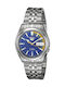 Seiko 5 Men's Watch 37mm Automatic with Silver Metal Bracelet
