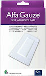 Karabinis Medical Sterilizate Plasturi Autoadezivi Alfa Gauze 15x9cm 5buc