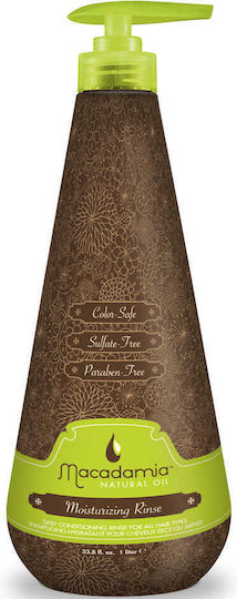 Macadamia Moisturizing Rinse Conditioner Αναδόμησης/Θρέψης για Ξηρά Μαλλιά 1000ml