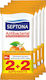 Septona Antibacterial Antiseptic Hand Wipes 4x15pcs Orange