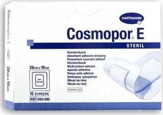 Hartmann Cosmopor E Sterilized Plasters 20x10cm 10pcs