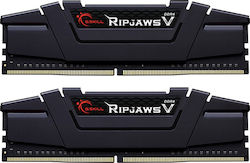 G.Skill Ripjaws V 16GB DDR4 RAM cu 2 module (2x8GB) și Viteză 3200 pentru Desktop