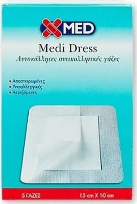 Medisei Sterilizate Plasturi Autoadezivi X-Med Aqua Dress 15x10cm 5buc