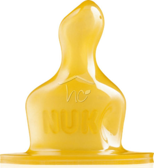 Nuk Classic Rubber Baby Bottle Teat Medium Flow for 0+ months