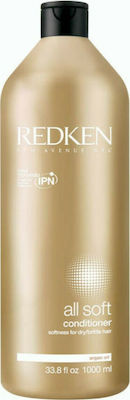 Redken All Soft Conditioner για Προστασία Χρώματος για Βαμμένα Μαλλιά 1000ml