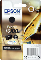 Epson 16XXL C13T16814010 C13T16814012 Γνήσιο Μελάνι InkJet Μαύρο