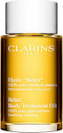 Clarins Relax Body Treatment Λάδι Σώματος για Μασάζ από Εκχύλισμα Φουντουκιού 100ml