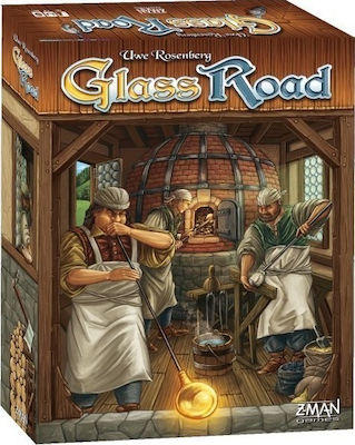 Z-Man Games Board Game Glass Road for 1-4 Players 13+ Years ZMG71360 (EN)