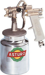 Asturo G70 Air Spray Paint Gun Under Tumbler Asturo G70 Air Spray Paint Gun Under Tumbler