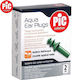 PiC Solution Aqua Παιδικές Ωτοασπίδες Σιλικόνης για Κολύμβηση σε Πράσινο Χρώμα 2τμχ