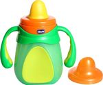 Chicco Κύπελλο Drinky Πράσινο, 6m+ Обучителна Чаша Пластмаса с дръжки Зелен за 6m+m+ 200мл 8003670745945/Πράσινο