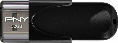 PNY Attaché 4 32GB USB 2.0 Stick Negru