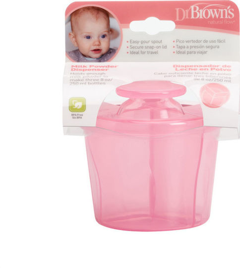 Dr. Brown's Milk Powder Doser for 3 Food Servings Pink 1pcs