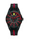 Ferrari Uhr Batterie mit Schwarz