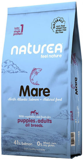 Naturea Naturals 2kg Dry Food Diet, Gluten-Free for Adult Dogs with Salmon Mare North Atlantic Salmon for Dogs with Skin Conditions