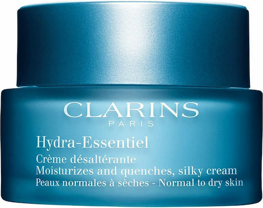Clarins Hydra-Essentiel Ενυδατική & Αναπλαστική Κρέμα Προσώπου με Υαλουρονικό Οξύ 50ml