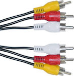 Powertech Cablul Componenta masculină - Componenta masculină 1.5m (CAB-R004)