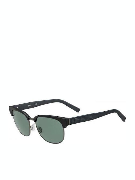 Boss Orange Men's Sunglasses with Black Plastic Frame and Gray Lens BO 0234/S LE1/A3