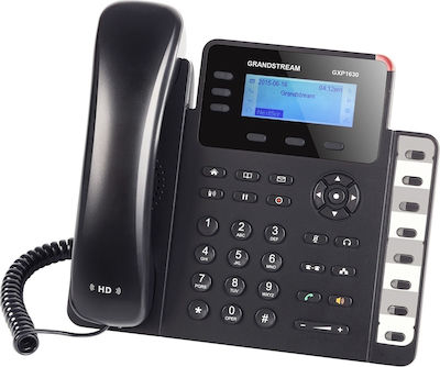 Grandstream GXP1630 Wired IP Phone with 3 Lines Black