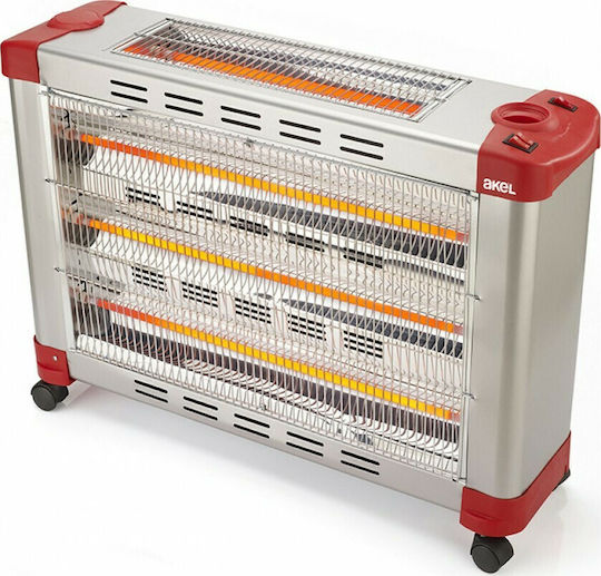 Akel AS1210 Quartz Heater with Thermostat 2900W