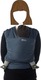 Babylonia Tricot - Slen Organic Babytragetuch Wrap Marineblau mit einem maximalen Kindergewicht von 18 kg
