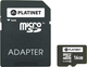 Platinet microSDHC 16GB Class 10 High Speed με αντάπτορα