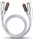 Oehlbach Silver Express Plus 100 Cable RCA male - RCA male 1m