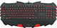 Powertech Roar Gaming Keyboard with Illuminated keys (English US)