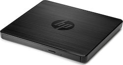 HP Extern Unitate optică Înregistrare/Citire DVD/CD pentru Desktop / Laptop Negru