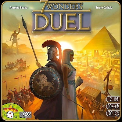 Asmodee Board Game 7 Wonders 10+ Years ASMRP7DUM02 (EL)