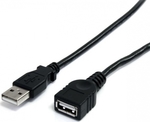 De Tech USB 2.0 Cable USB-A male - USB-A female 5m (18031)